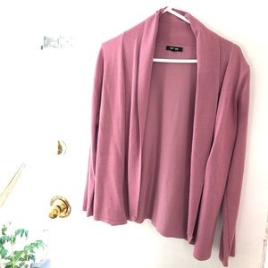Pink cardigan
